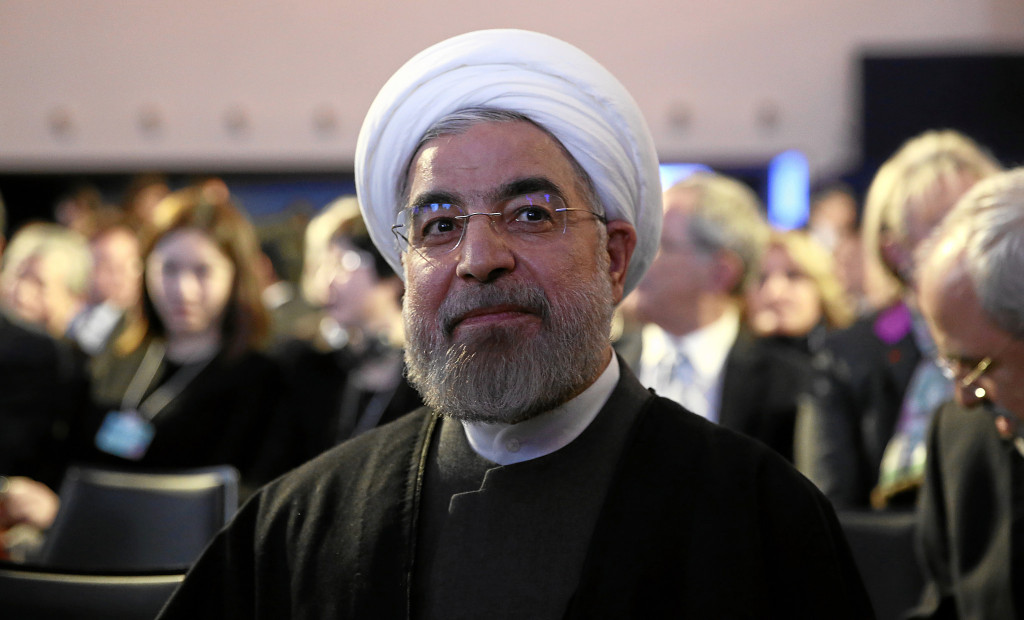 אויב משותף; נשיא איראן חסן רוחאני. צילום: World Economic Forum CC BY-NC-SA 2.0
