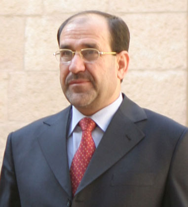 חסר אונים; נשיא עיראק נורי אל-מאליכי. צילום: ממשלת ארה"ב