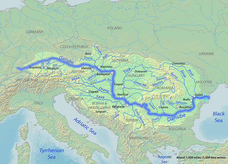 A rich and multifaceted region. The Danubian basin, part of non-European Europe. Photo: Wikimedia