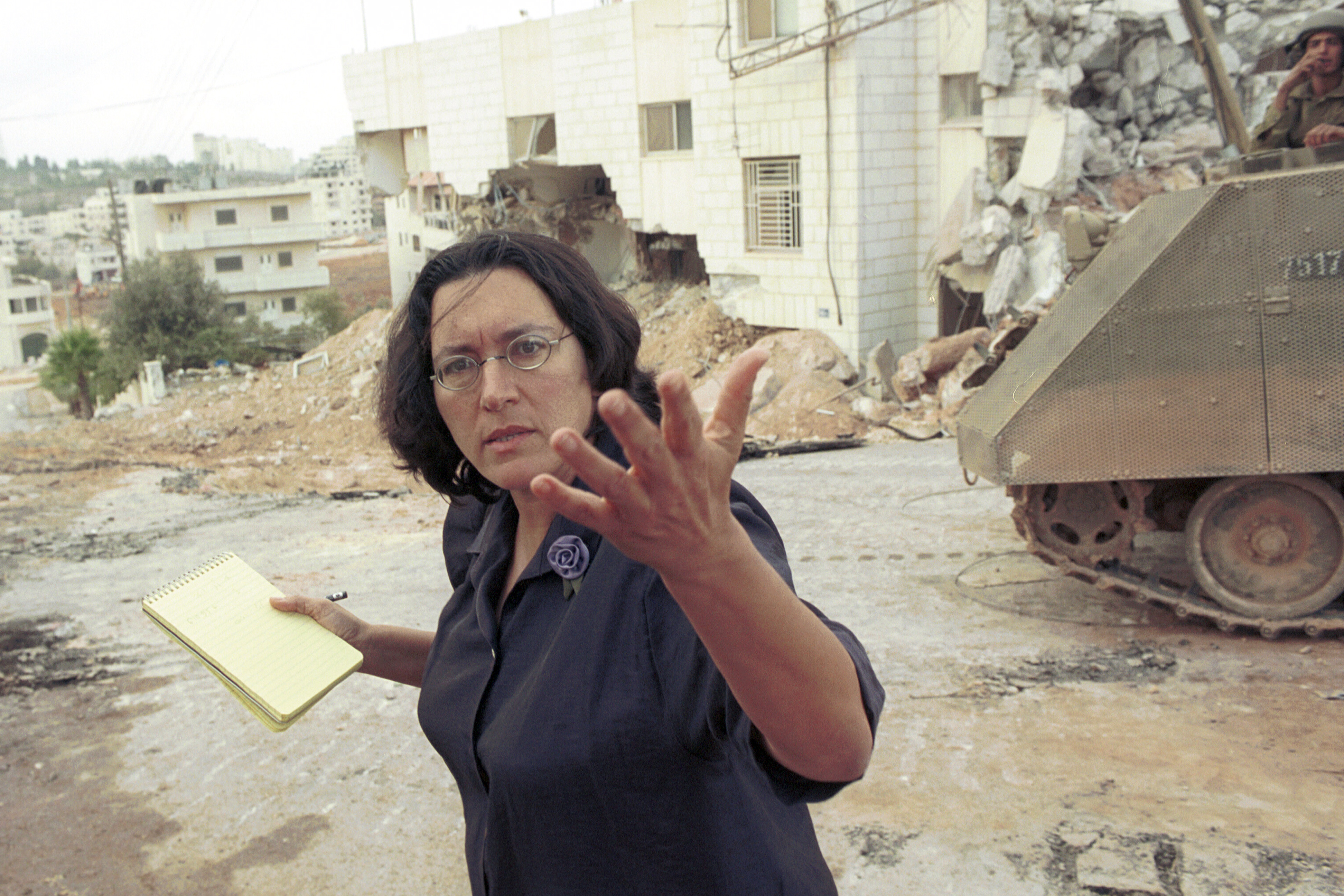 A victim of one-sided 'co-existence attempts. Amira Hass. Photo: Yossi Zamir/Flash 90