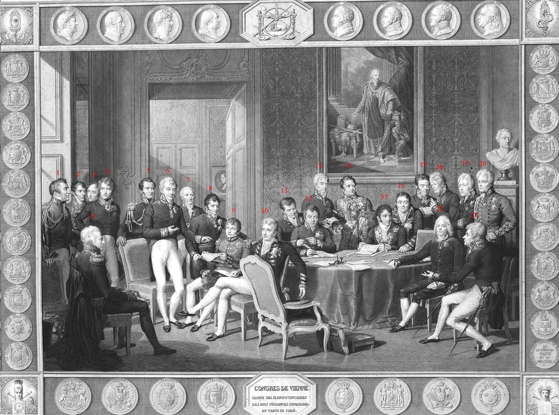 The times of diplomacy by government alone is over. Congress of Vienna. Photo: Wikimedia