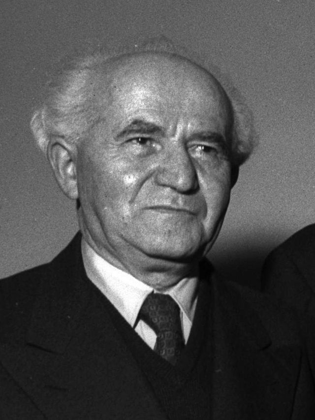 Like the Haredim, Ben_Gurion's backing for the status quo was pragmatic, to ensure social cohesion. Photo: Wikimedia