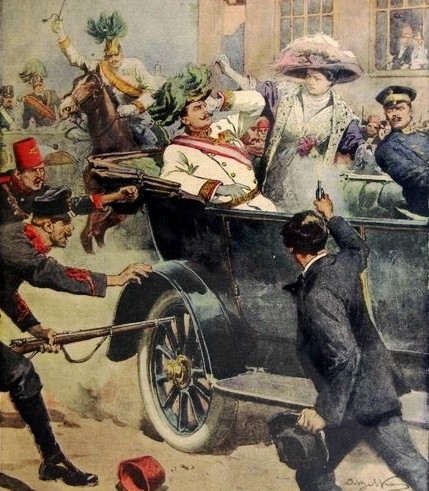 The key to the question of at least partial Russian responsiblity. Assassination of Archduke Franz Ferdinand. Photo: Wikimedia