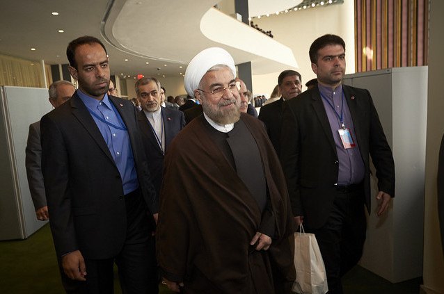 שני קולות, מטרה אחת; נשיא איראן רוחאני. צילום: נשיא האיחוד האירופי CC BY-NC-ND 2.0