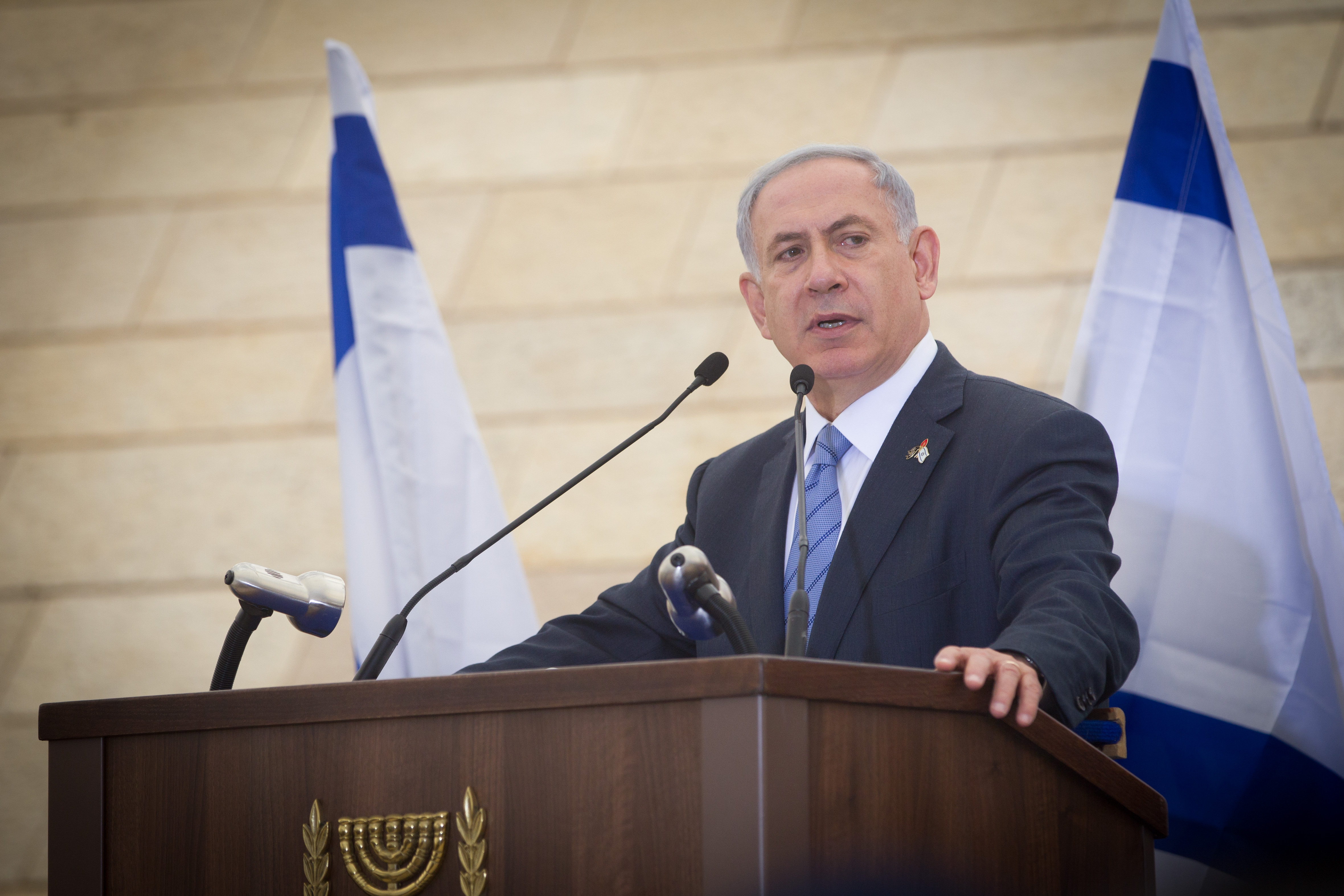 We can use the rift between him and Obama. Binyamin Netanyahu. Photo: Miriam Alster/Flash90